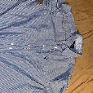American Eagle striped button up